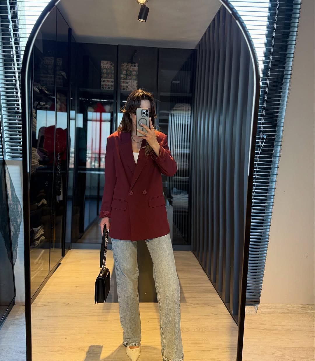 DILVIN DOUBLE BUTTON BLAZER JACKET - Image 6