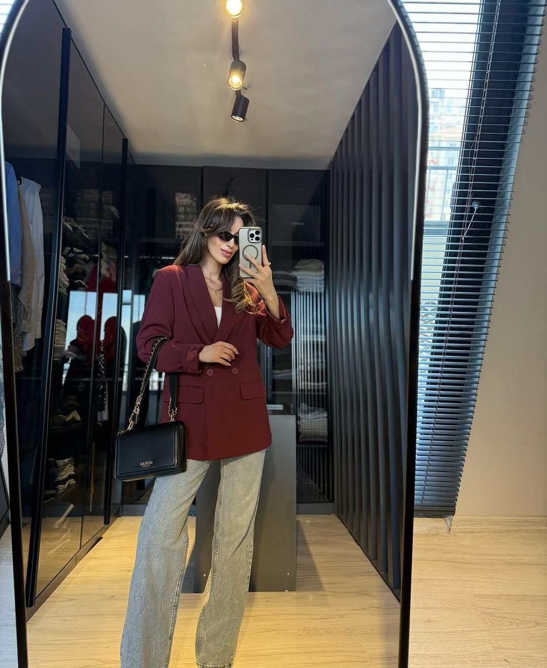 DILVIN DOUBLE BUTTON BLAZER JACKET - Image 5