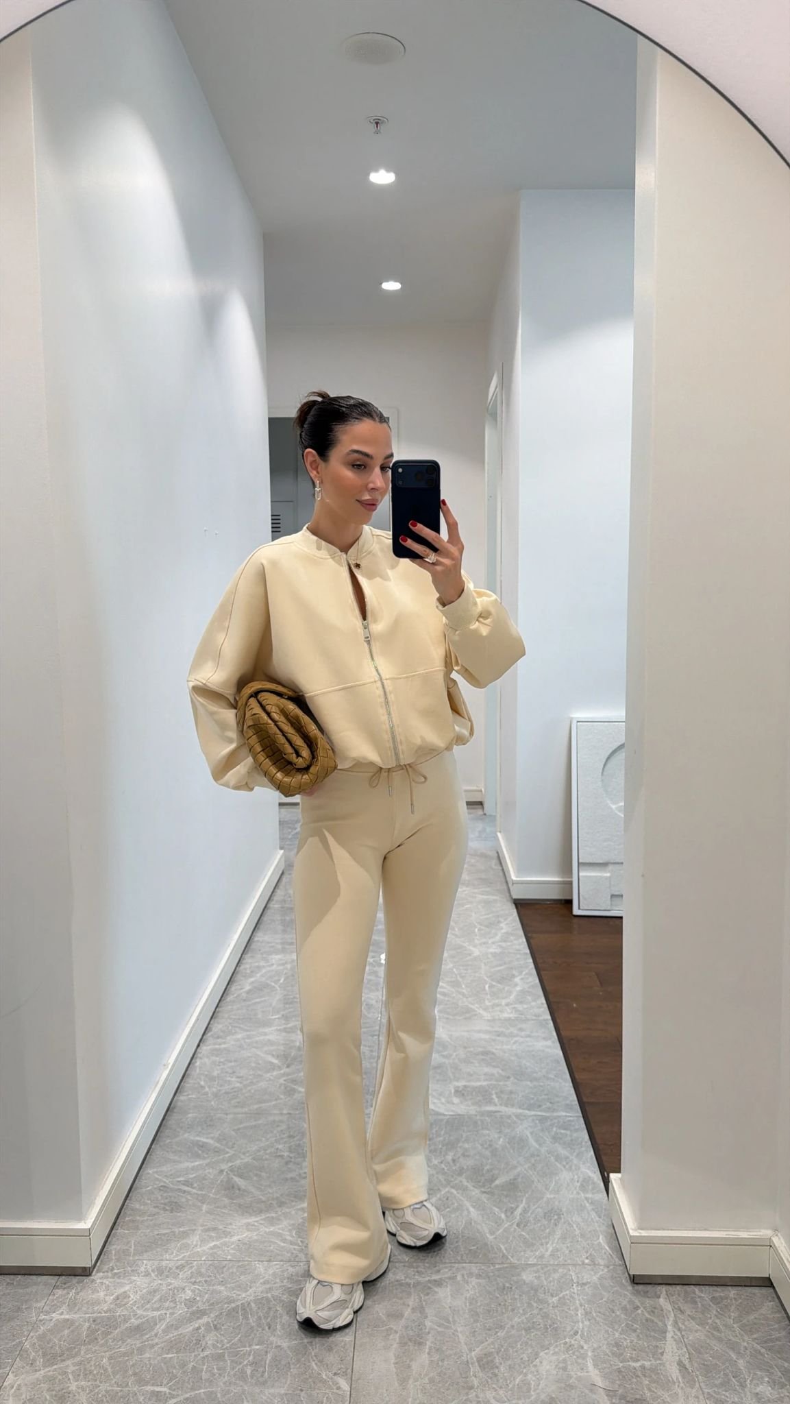 FLARED LEG BOMBER JACKET SET