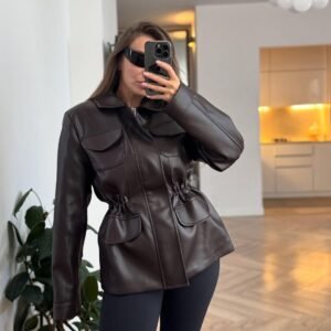 Premium Vegan Leather Jacket