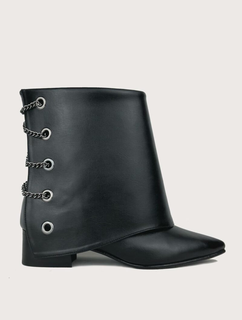 OVER Chained XL cut Boots