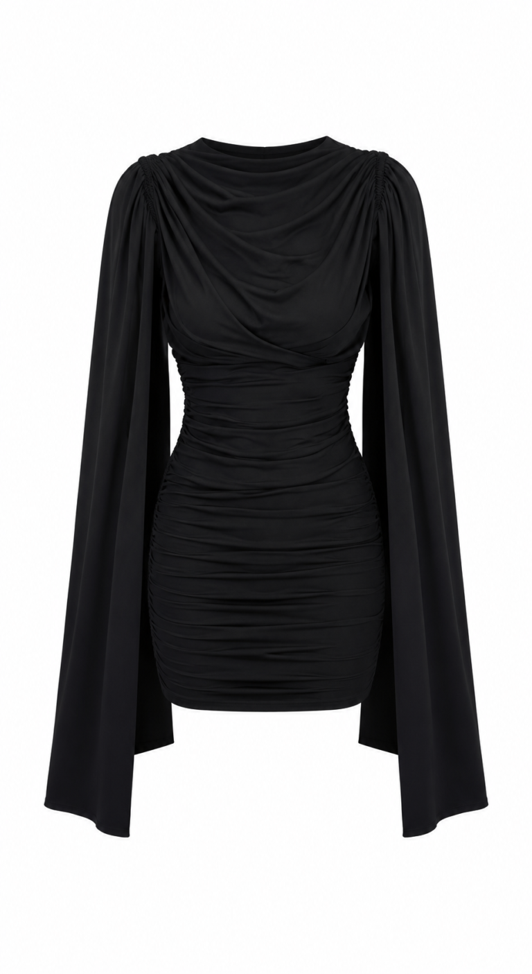 Velda Design Cape Dress