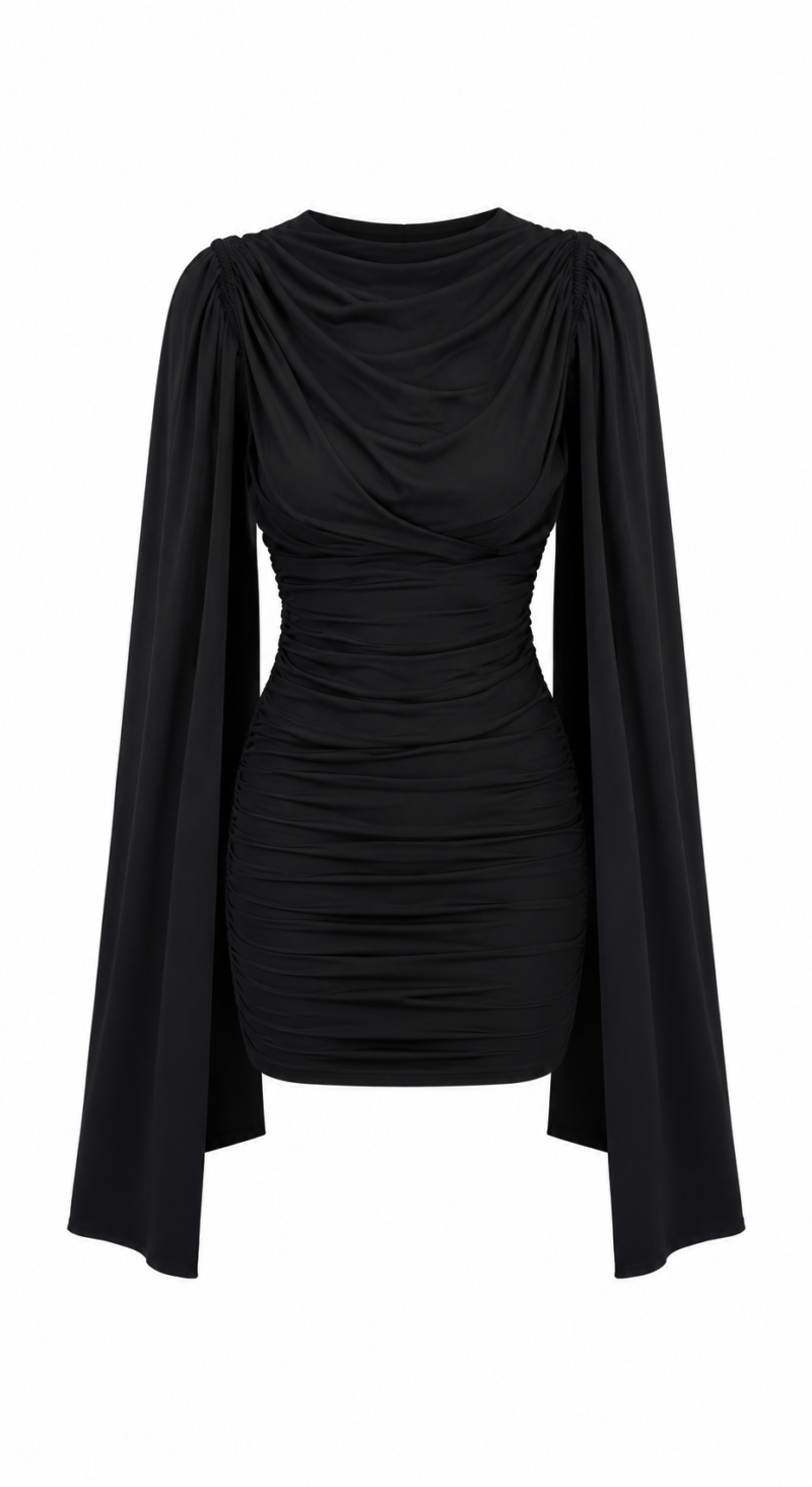 Velda Design Cape Dress