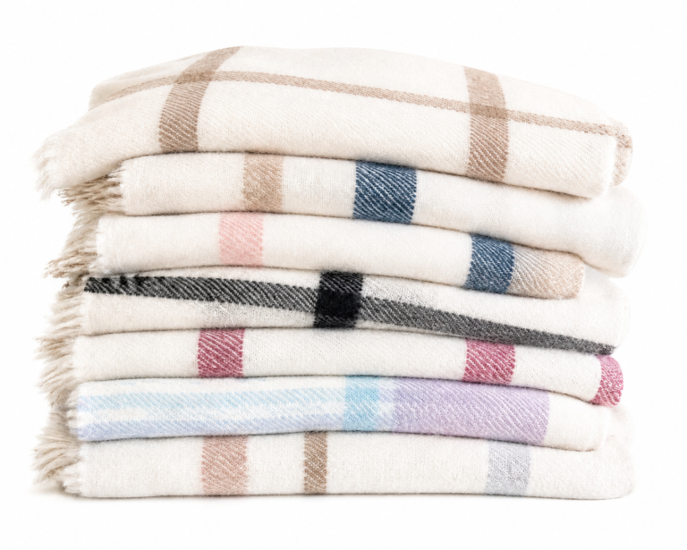 Plaid Pattern Soft Touch Long Wide Scarf Shawl
