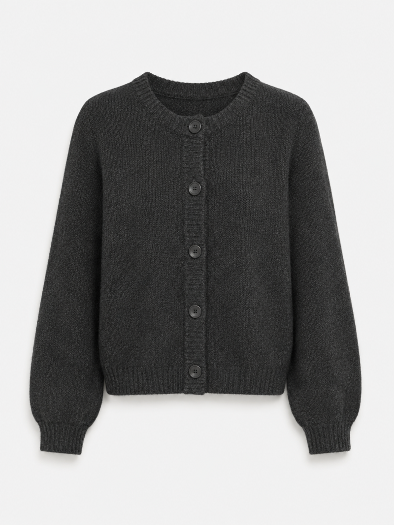 Five-Button Premium Cardigan