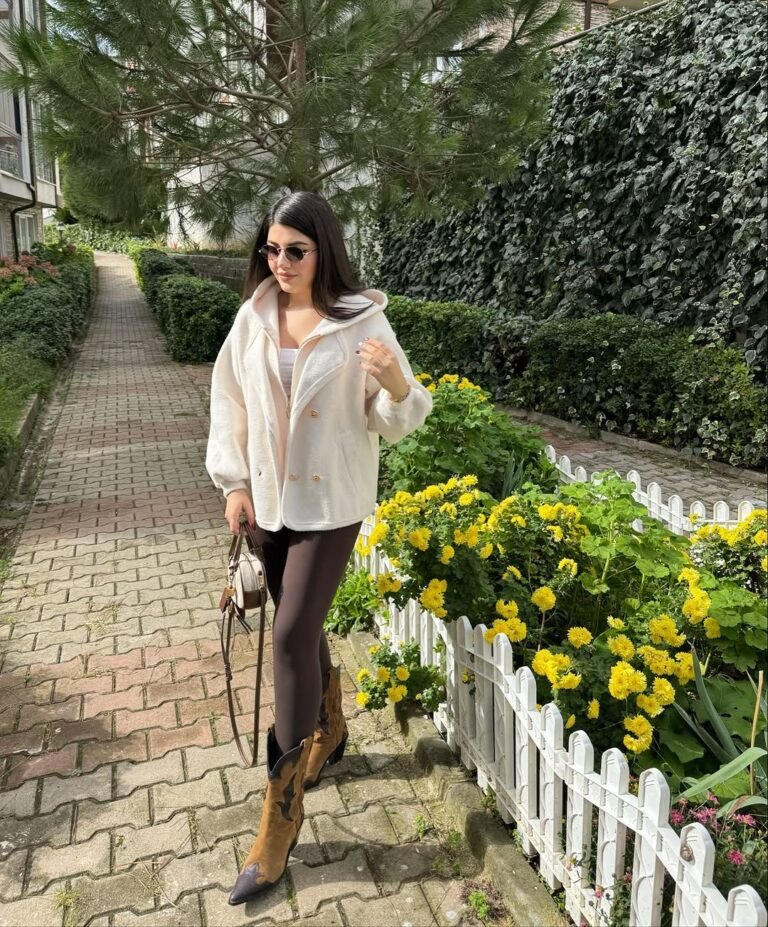 Angora Double Breasted Hooded Cardigan- jaket