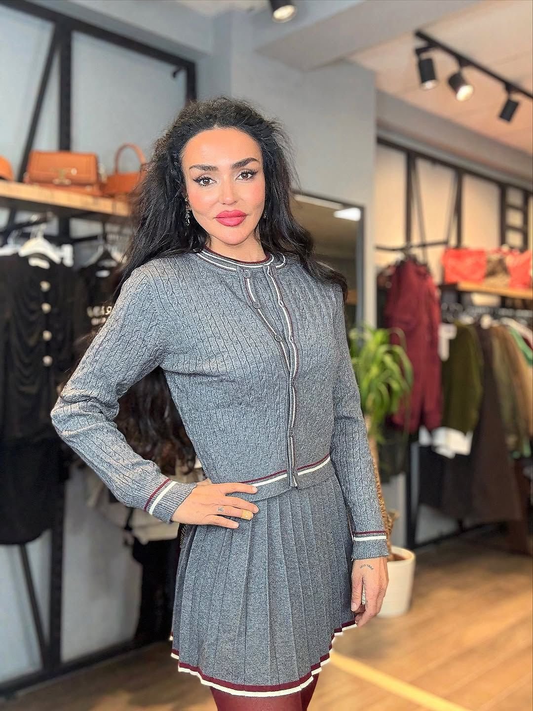 Three-Piece Knitwear Set - Image 2