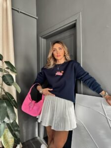 Printed 3 Thread Fabric Cotton Sweatshirt