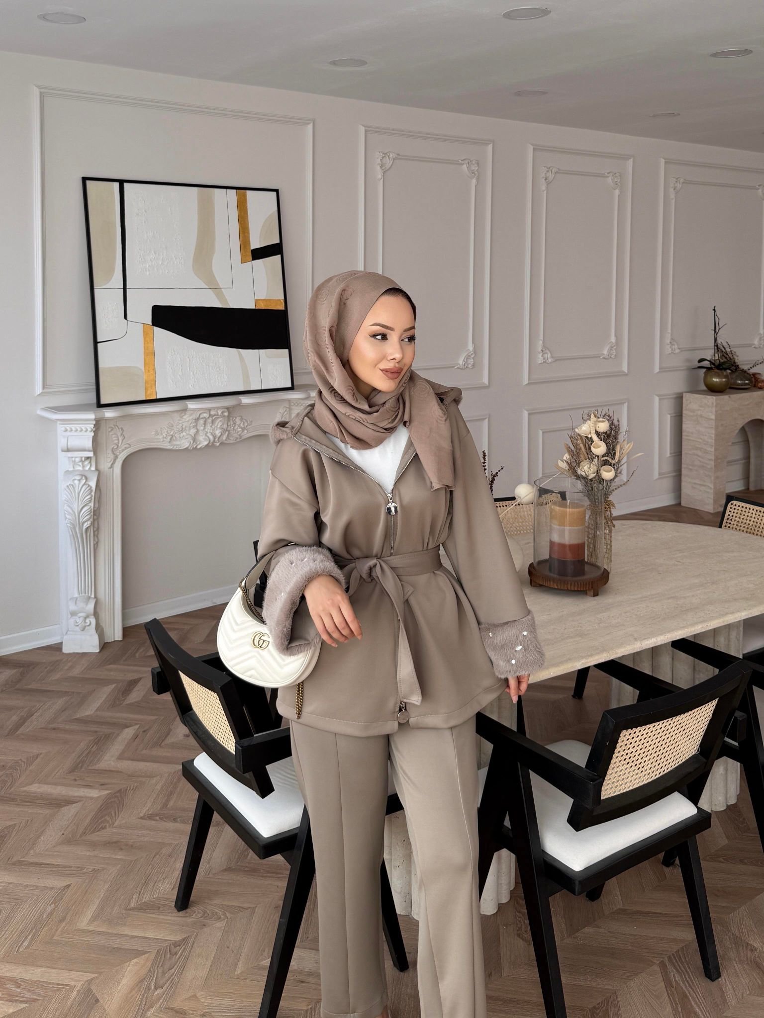 Huda Scuba Set - Mink - Image 5