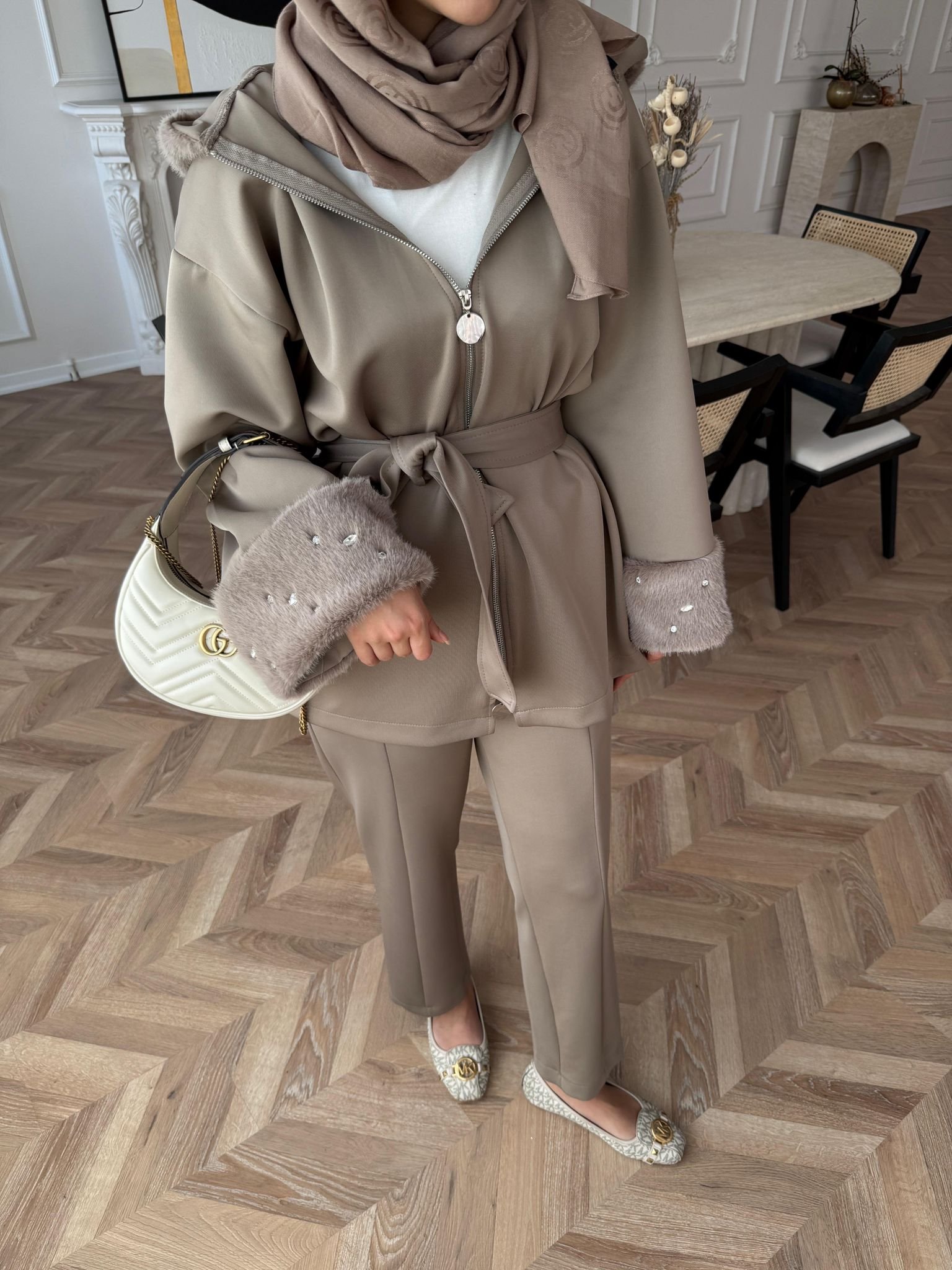 Huda Scuba Set - Mink - Image 4