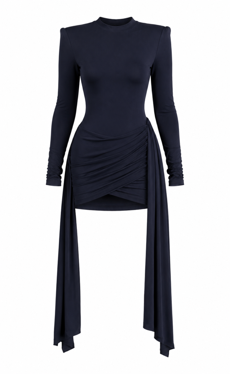 EDEN Mini Dress with Tail