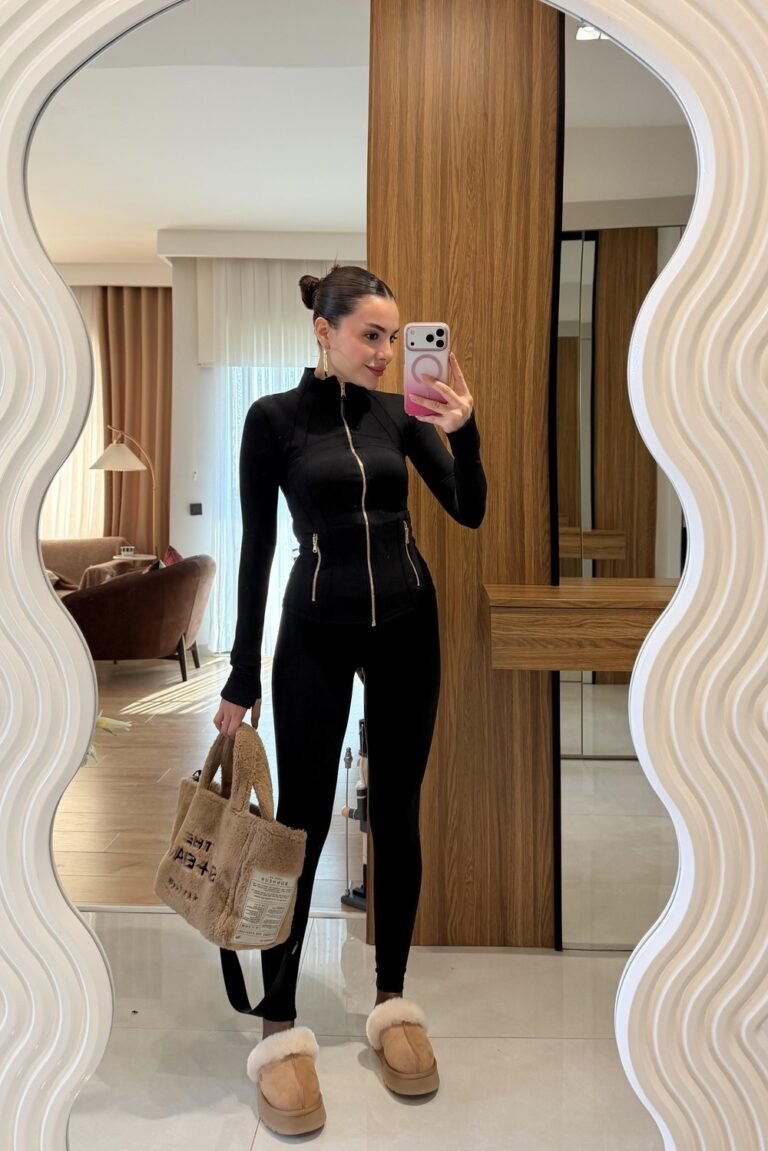 Lulu Black Smart Fabric Sportswear Set