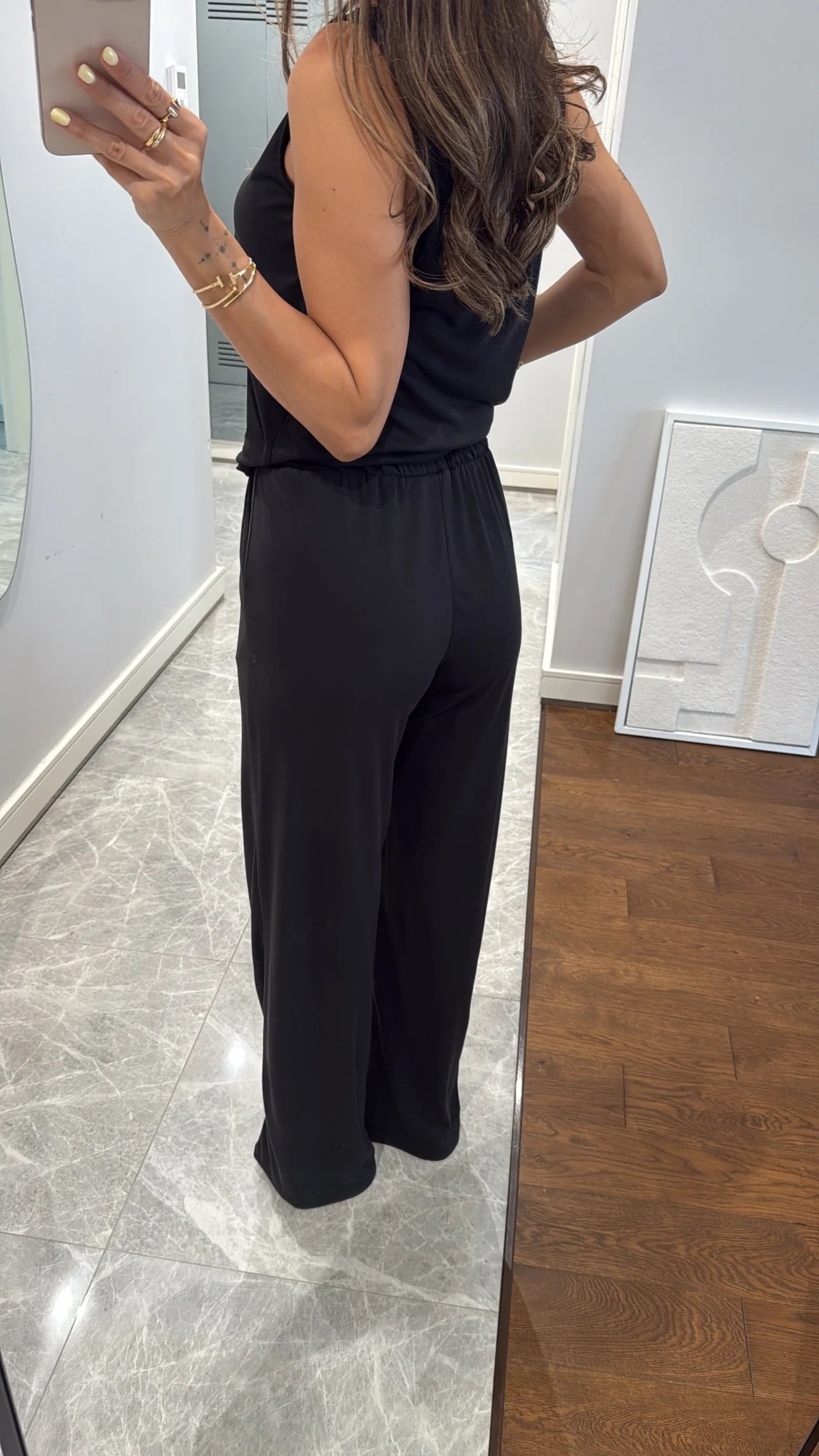 WIDE-LEG PANTS Set WITH ELASTIC WAISTBAND - Image 5