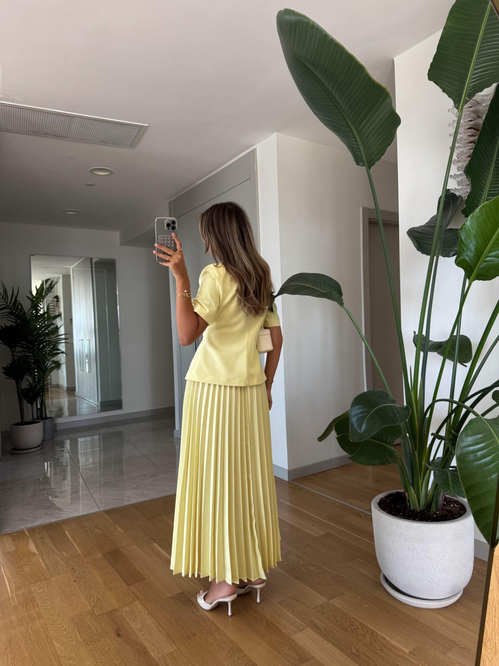 Marche Skirt and Jacket Set - Yellow - Image 4