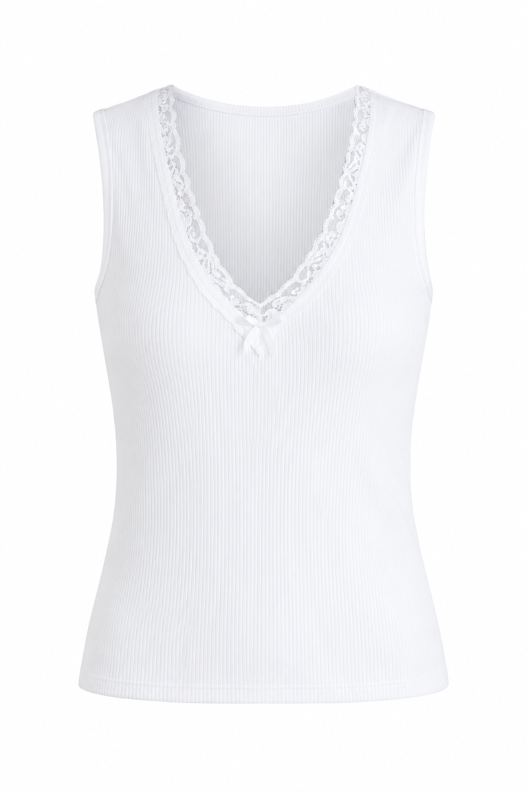 Lace Detail Top