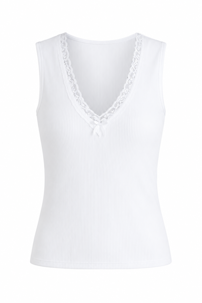 Lace Detail Top
