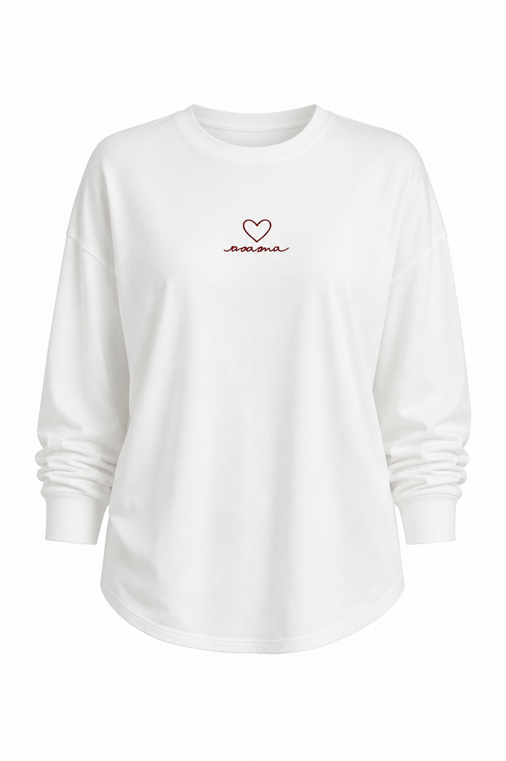 BICYCLE COLLAR EMBROIDERED BLOUSE - WHITE