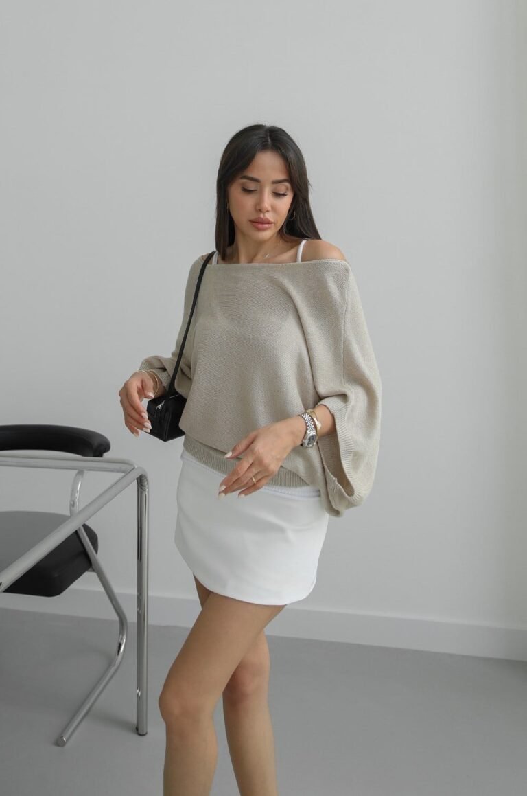 BEIGE HAMMER ATHLETE KNITTED