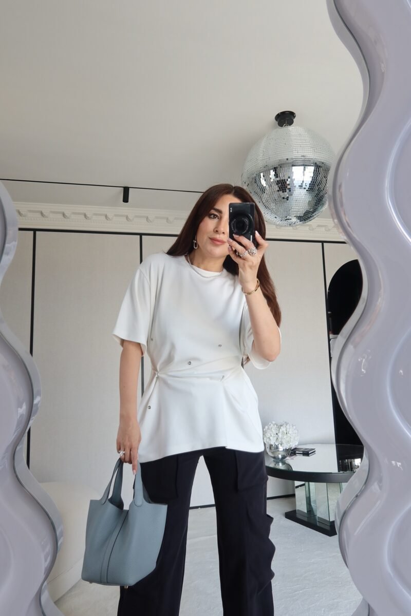 Snap Button Detail Blouse