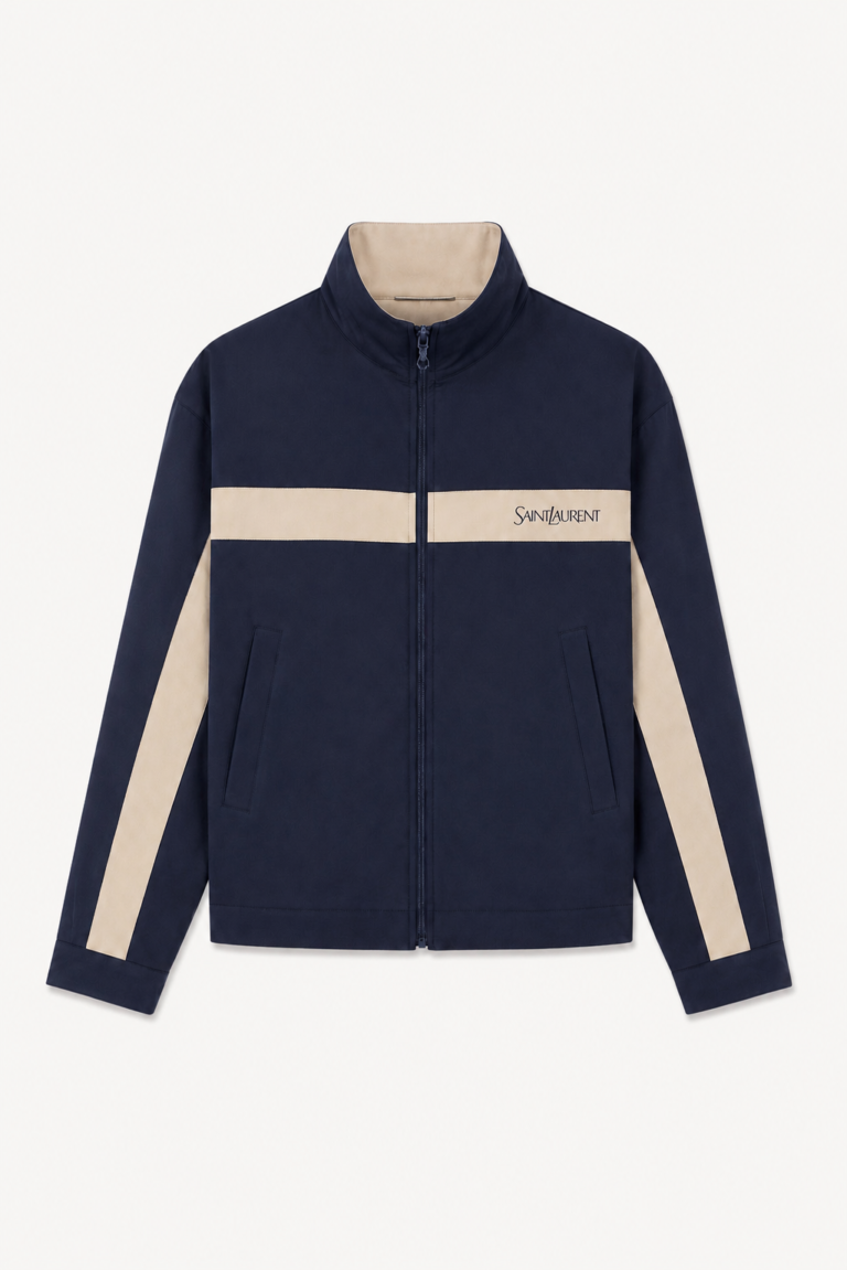 Bomber Jacket with Zipper