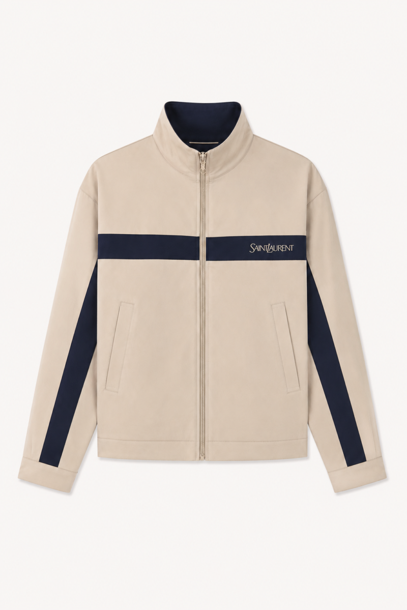 Bomber Jacket with Zipper