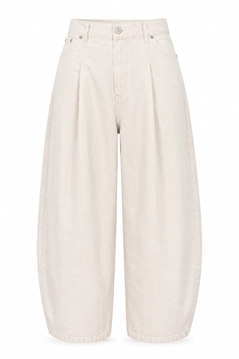 Bej Barrel  Catch Jeans