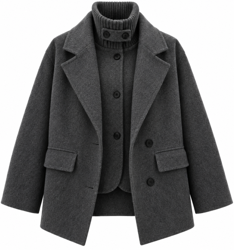 Women’s Wool Jacket and Vest Set