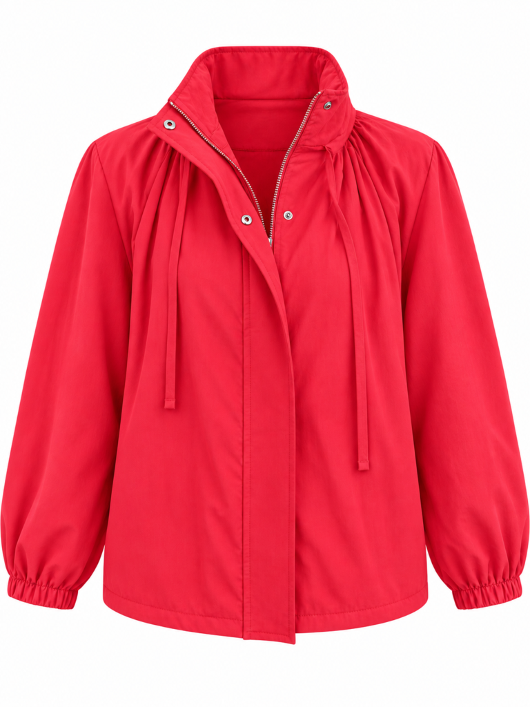 Premium Bomber Jacket - Light Red