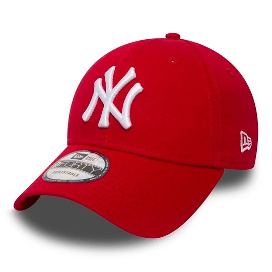 New Era New York Yankees Red Curved Brim Cap